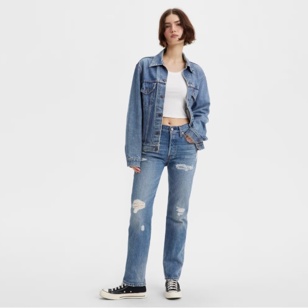 Levi’s | 501® ORIGINAL FIT SELVEDGE WOMEN'S JEANS | 32x32 NWT